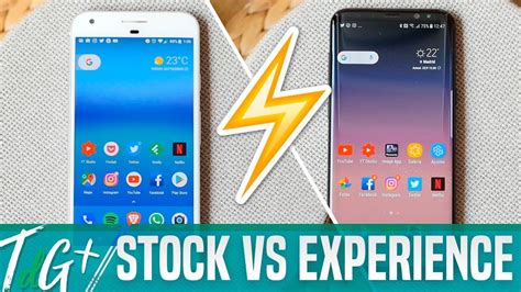 Android Stock Vs Samsung Experience Ui Youtube