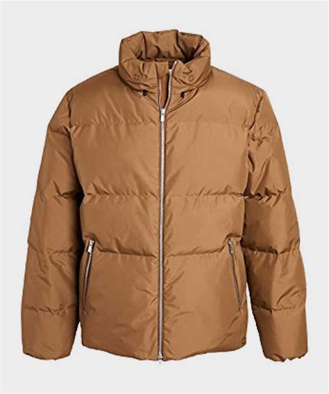 mens brown lightweight down jacket brown winter puffer jackets