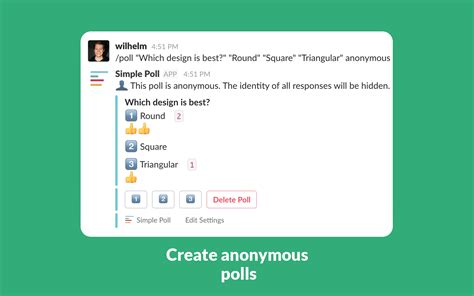 Submitted 6 days ago by springworksofficial. Simple Poll | Slack App Directory