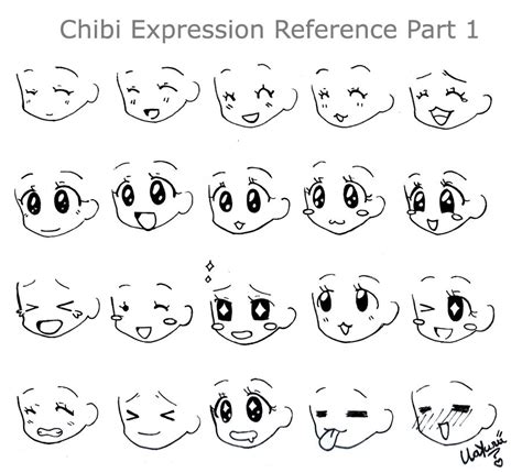 Happy Manga Anime Chibi Faces 😄😄😄😄😄😄😄😄😄😄😄😄 Chibi Girl
