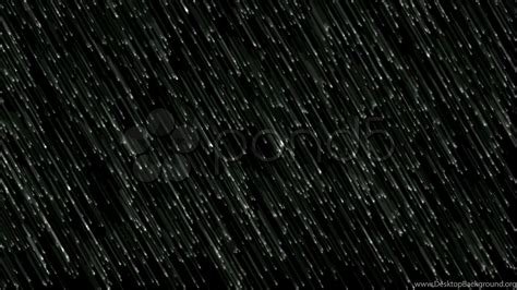 Animated Rain Falling Desktop Background