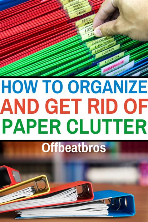 11 Brilliant Paper Clutter Organization Ideas You Should Know Today