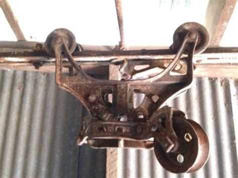 Cast Iron Antique Hay Trolley Barn Hoist Pulley Carrier Etsy