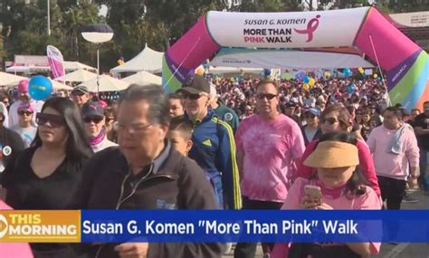 Susan G Komens Breast Cancer Awareness Walk Returns After Pandemic
