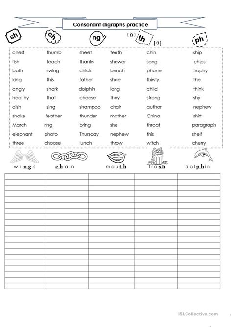 When children need extra practice using their reading skills, it helps to have worksheets available. Vowel Digraphs Ee-Ea / Ai-Ay/ Oa-Ow Worksheet - Free Esl ...