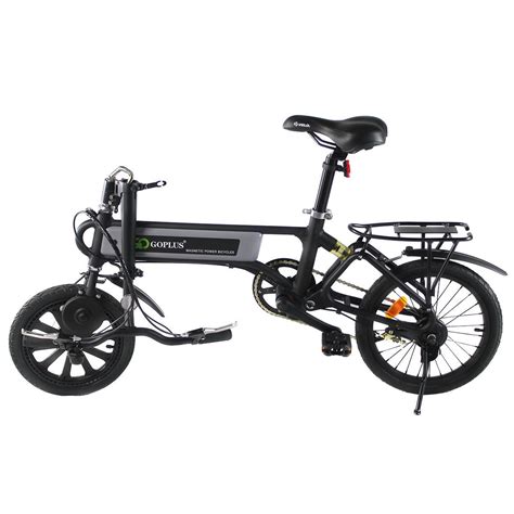 Goplus 120W Lightweight Folding Electric Bicycle | GearScoot