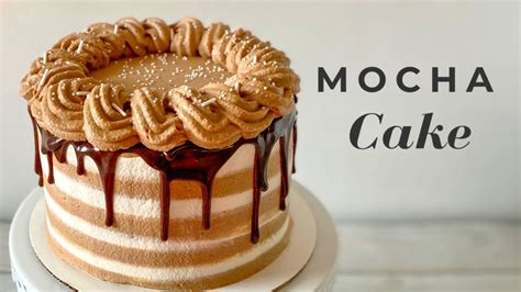 MOCHA CAKE Mocha Chiffon Cake With Mocha Cream Cheese Frosting YouTube