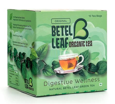 Betel Leaf Organic Tea Pure Betel Leaf Green Tea 15 Herbal Dip Tea