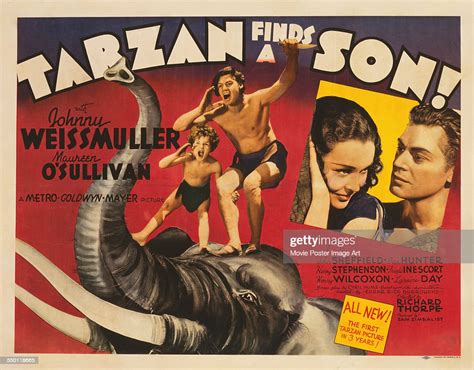 A Poster For Richard Thorpes 1939 Action Film Tarzan Finds A Son
