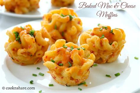 Mac And Cheese Muffins Cook N Share World Cuisines