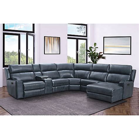 Modern leather sofa set, living room furniture, white, red, blue use: Abbyson Living Brockton Top Grain Leather Reclining ...