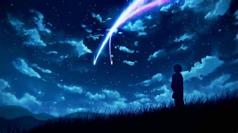 1920x1080 Comet Sky Wallpaper From The Movie Your Name Rwallpaper