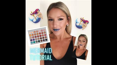 Mermaid Makeup Tutorial Using Jaclyn Hill Palette Youtube