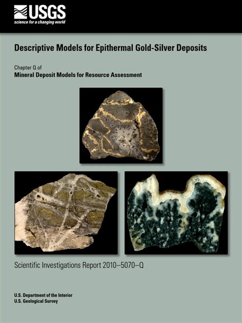 Descriptive Models For Epithermal Gold Silver Deposits Pdf Rock