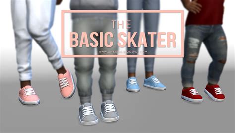 My Sims 4 Blog Basic Skater Shoes For Toddlers And Kids By Kiararawks