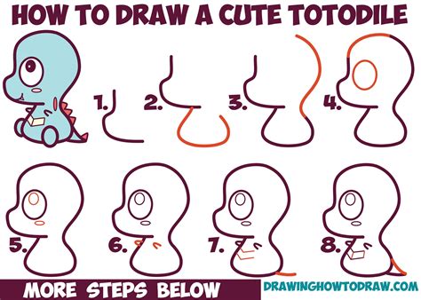 Drawingnow offers thousands of free how to draw, step by step, easy drawing lessons. How to Draw Cute / Chibi / Kawaii Totodile from Pokemon ...