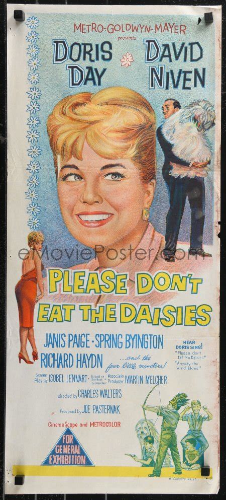 EMoviePoster 9p0403 PLEASE DON T EAT THE DAISIES Aust Daybill 1960