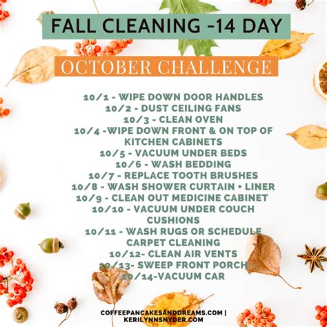 Fall Clean Your Home In 14 Days Intentional Living