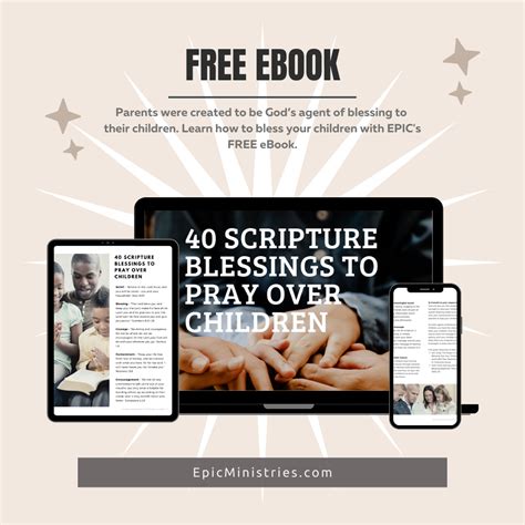 40 Scripture Blessings To Pray Over Children Epic Ministries