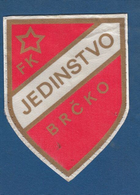 Fk Jedinstvo Brcko Bosnia Ex Yugoslavia Football Club Vintage Patch