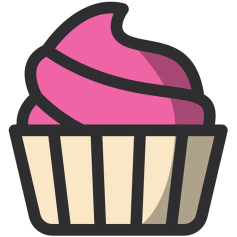 Baker Bakery Cupcake Dessert Food Icon
