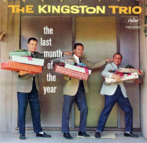 Kingston Trio Last Month Of The Year T1446 Christmas Vinyl Record