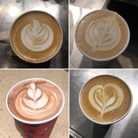 Some Recent Additions To My Latte Art Album 🤙 Starbucks