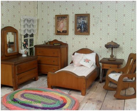 Aufeinander abgestimmte möbel machen ein schlafzimmer komplett und so richtig rund. Puppenhaus Schlafzimmer Möbel #Schlafzimmermöbel # ...