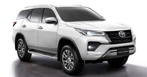 Toyota Fortuner Dimensions Length Width And Height Autox
