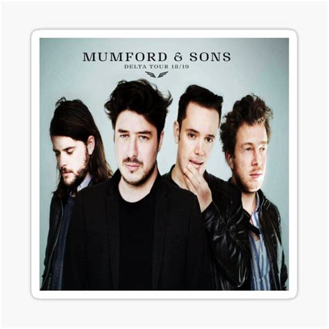 Perfect Album Mumford And Sons Sticker For Sale By Hwhitemarshai
