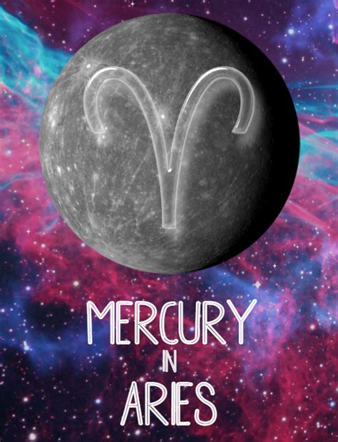 Mercury In Aries Mercury In Aries Mercury Aries