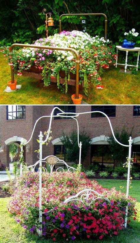 Moreover, they are comfortable, and add a perfect decoration to your garden enhancing its charms and attractiveness. 20 Cool DIY Garden Bed and Planter Ideas | Styletic