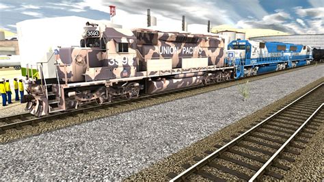 Trainz A New Era Jointed Rail Add On Up Desert Vicotry Emd Sd40 2
