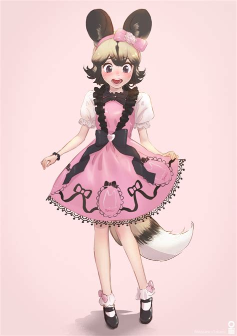 Safebooru 1girl African Wild Dog Kemono Friends Alternate Costume