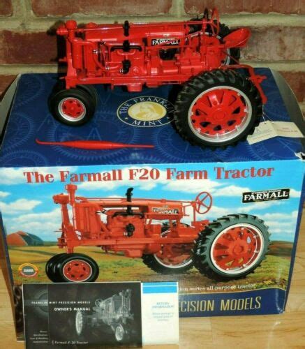 Franklin Mint The Farmall F Farm Tractor Scale Precision Model My XXX