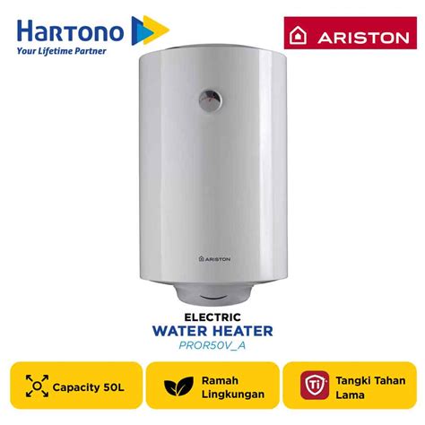 Ariston Pemanas Air Electric Water Heater Pror V