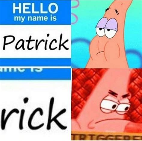 Funny Patrick Profile Pictures
