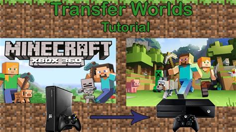 Minecraft How To Transfer Xbox 360 World To Xbox One Tutorial Youtube