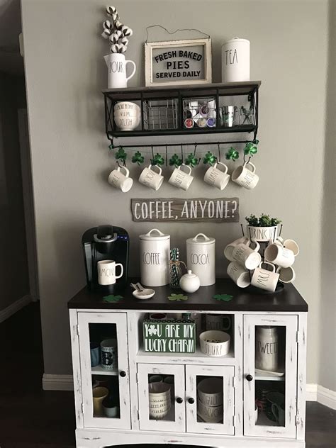 23+ DIY Best Corner Coffee Bar Ideas for Your Home | Coffee bars in kitchen, Home bar furniture