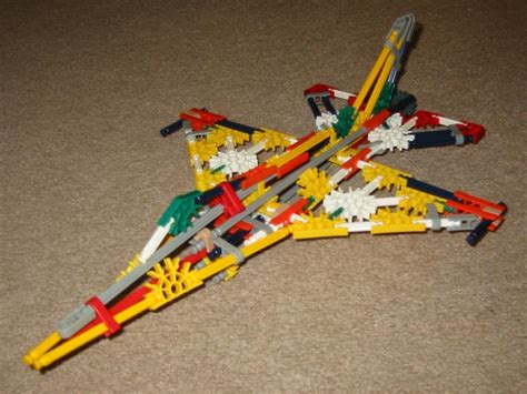Knex F 16 Falcon 11 Steps Instructables