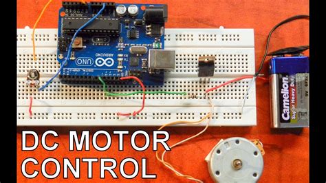 Controlling Dc Motor Speed Using Arduino Pwm Tutorial Youtube