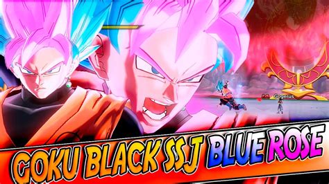 Dragon Ball Xenoverse 2 Mod Goku Black Super Saiyan Blue Rose Youtube