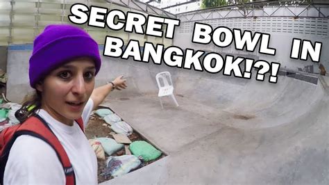 Secret Hidden Concrete Skatepark In Bangkok Youtube