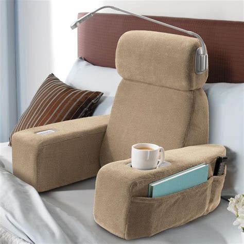 4.3 out of 5 stars. Nap Massaging Bed Rest Turns Your Bed Into An Armchair