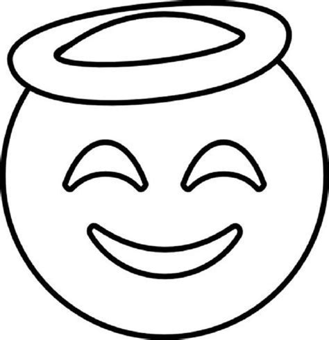 Emoji Angel Coloring Pages Emoji Coloring Pages Emoji Drawings