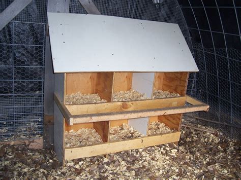 Joes Garden Journal A Low Cost Easy To Build Chicken Nest Box Design