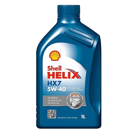 Shell Helix Hx7 5w 40 Shell Republic Of Korea