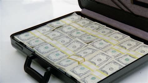 What's really sad is a lot of really, really good. Ms Opening Brief Case Full Of Money Stock Footage Video ...