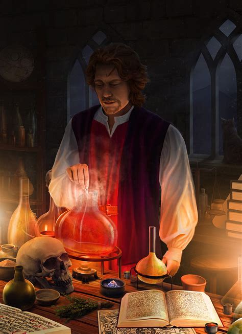 Artstation Medieval Alchemist