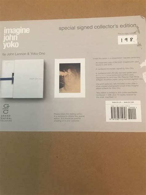 Imagine John Yoko By John Lennon And Yoko Ono New Hardcover 2018 1st